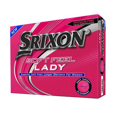 Srixon Soft Feel Lady 7 Pink Golf Balls